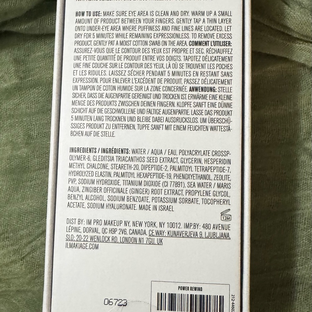 IL MAKIAGE Power Rewind Eye Cream - White - Picture 3 of 3